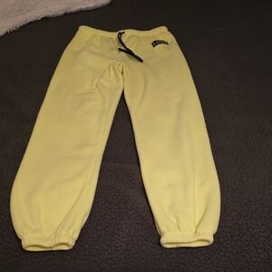 Yellow Junior Fleece Pants